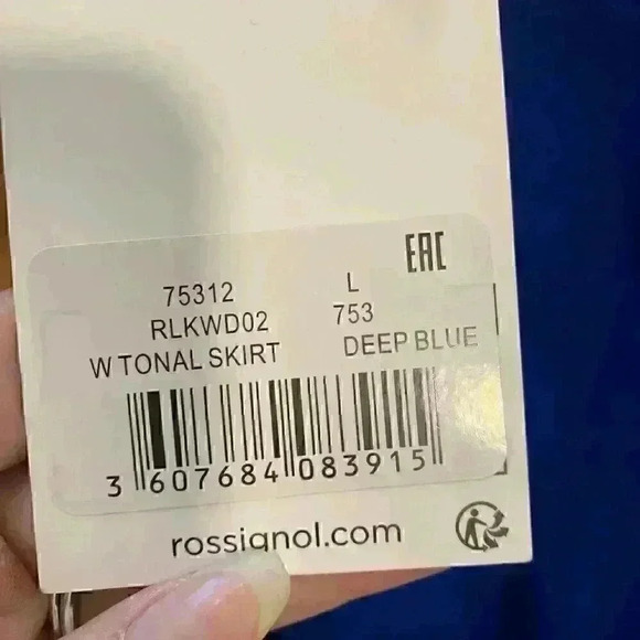 NWT ROSSIGNOL Women's Tonal Skirt 100% wool in Sz S and L “the mount of love” - Picture 11 of 12